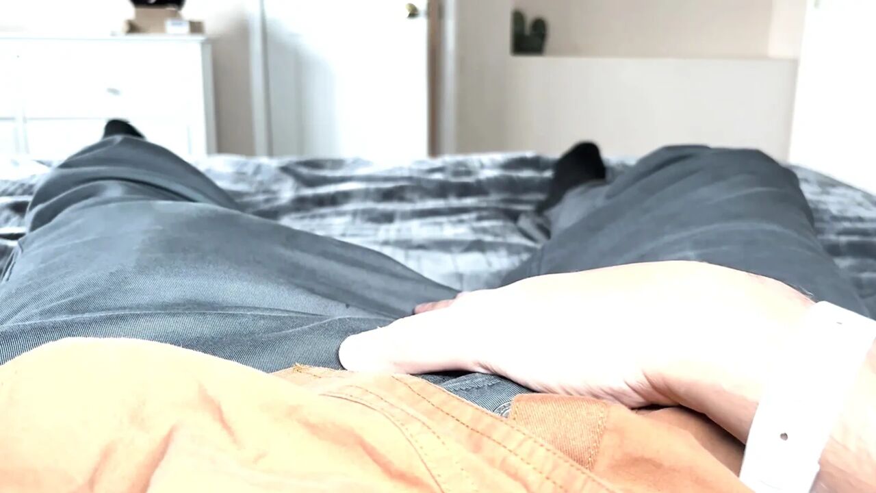 Busted Jerking off - I Don't Leave