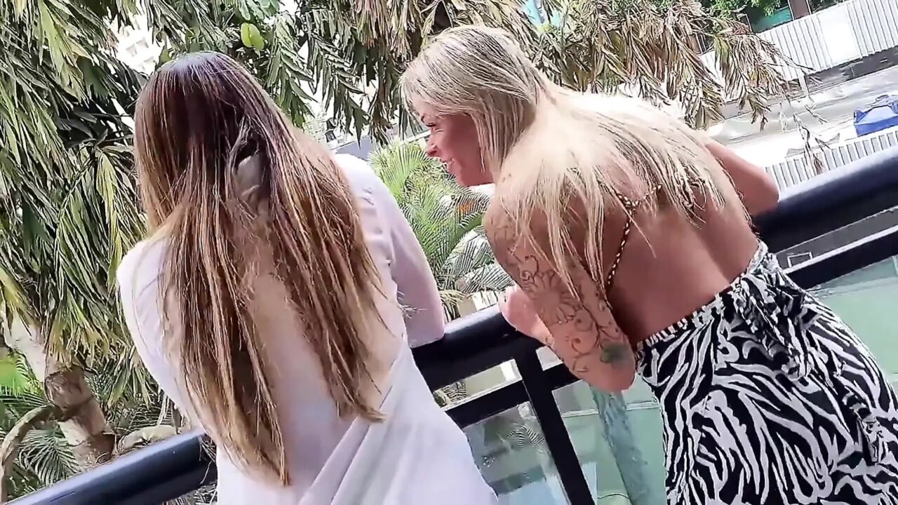 My Naughty Friend and I Had a Threesome with the Hotel Guest