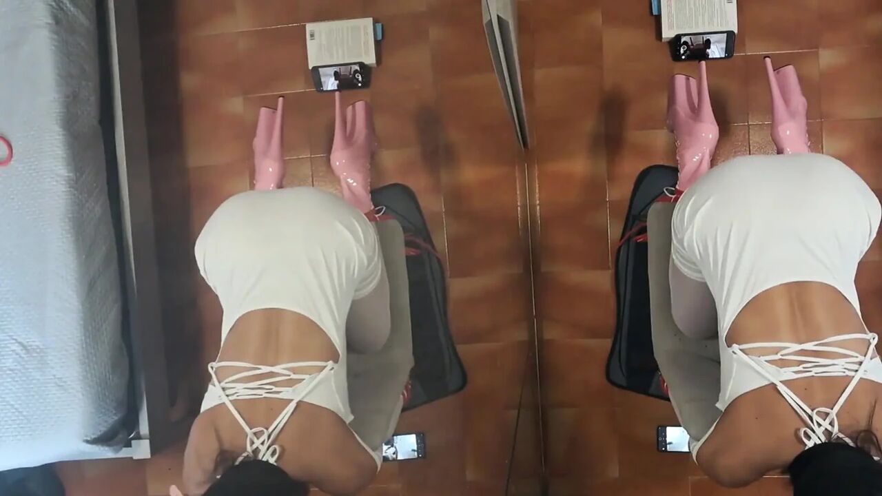 MILF Tied to a Chair and Fucked in the Mouth and Pussy