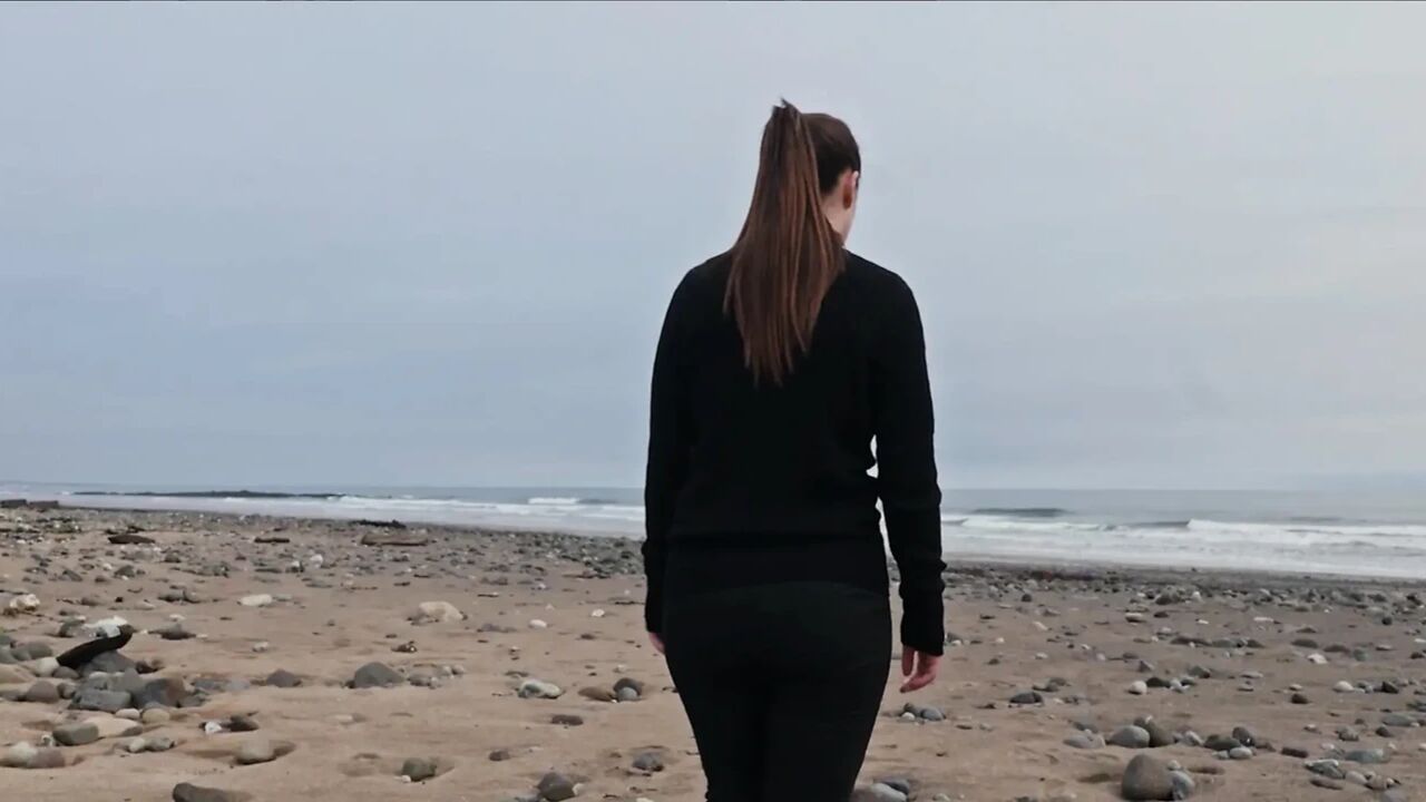 Ass to mouth domination on a surrealist beach