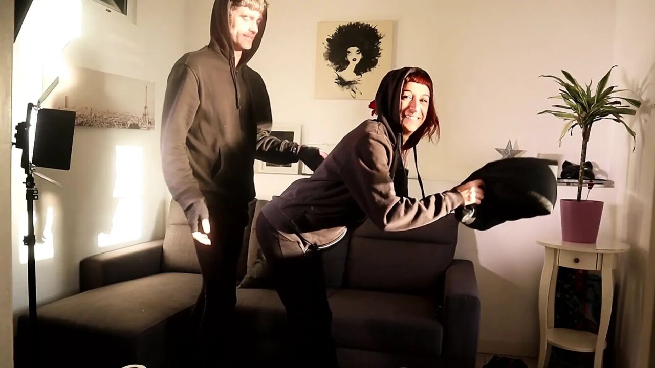Playing Around, Having Fun at Home on a Cold Day