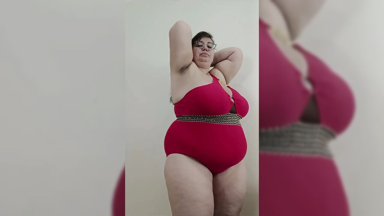 New Red Swimsuit