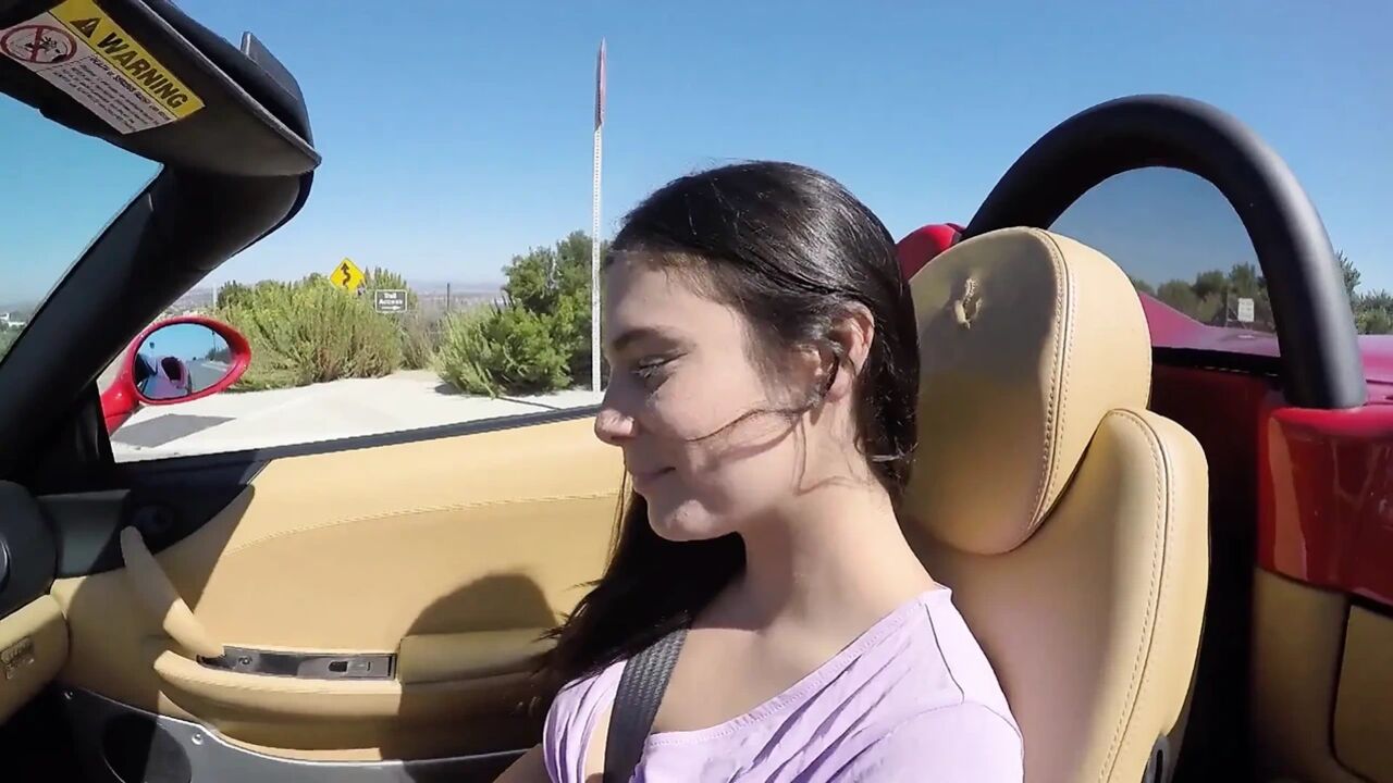 Violet Starr Teases Her Boyfriends Stepdad with Her Natural Tits