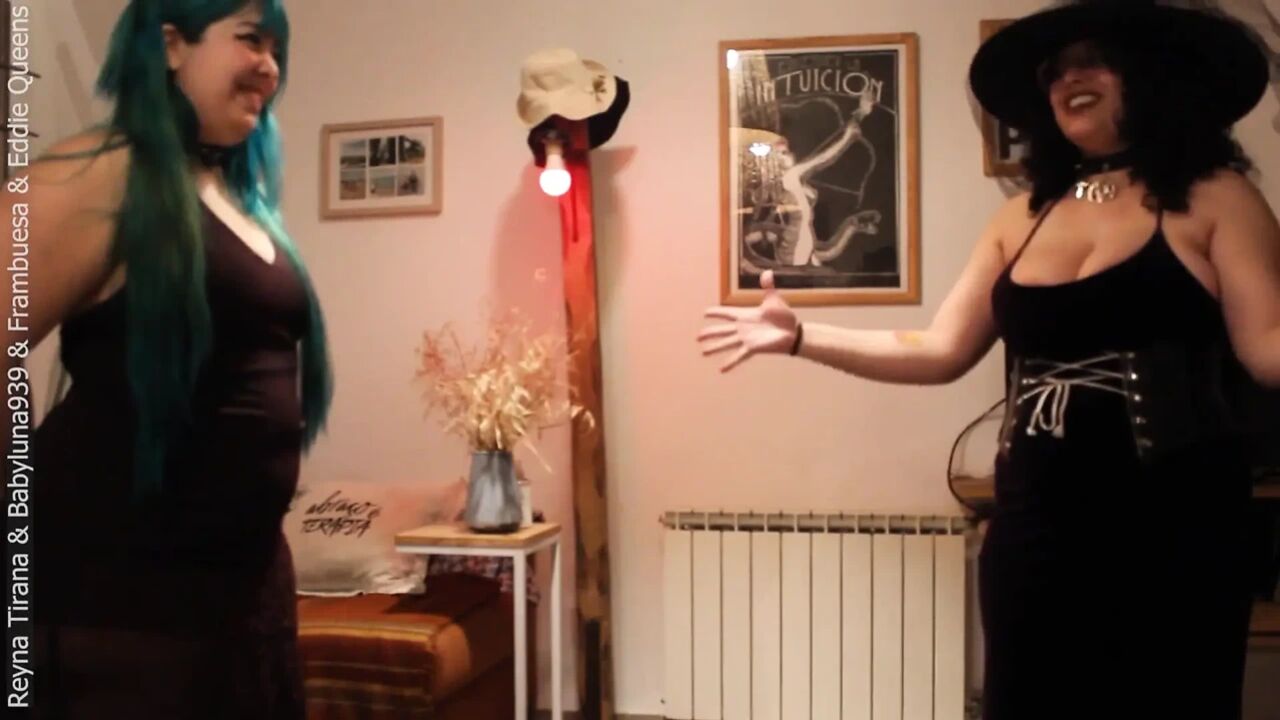 3 Witches (one of Them Pregnant) Use Me and Dress Me as a Maid to Summon the Devil