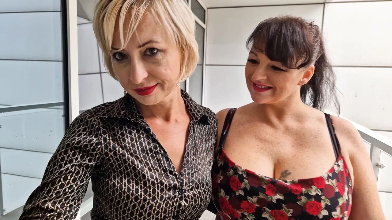 Mature, Lusty Lesbians in Stockings: Part 1