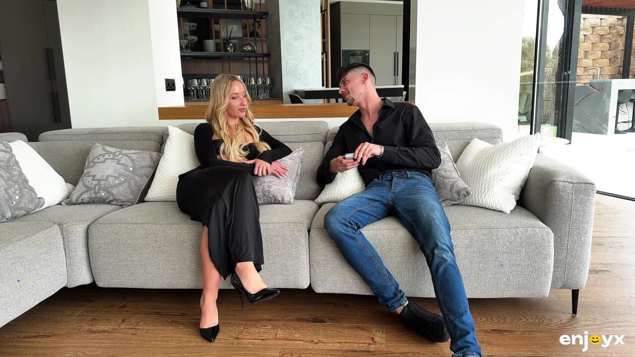 Chloe Chevalier, a Light-haired with Big Ass French Teen, Is Mercilessly Banged by Two Stiff Penises In Both Of Her Holes