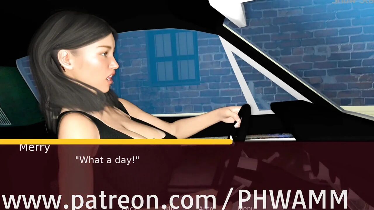 Project Hot Wife - car broke down and then i stripped and saw his dick