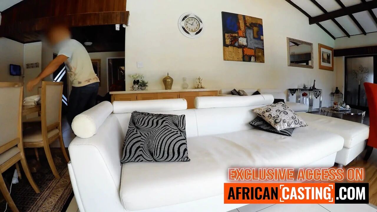 Bubble Butt Ebony Strips For Big Cock Casting Agent In Amateur Audition