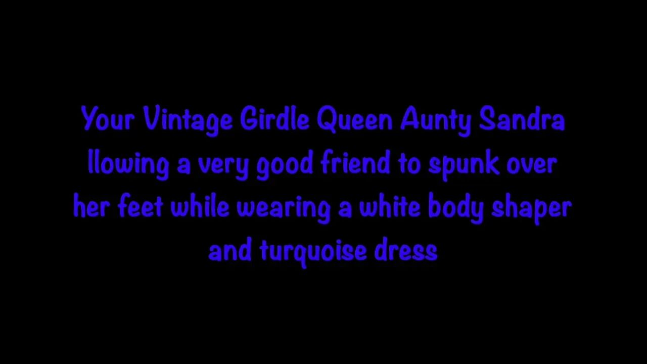 Vgq22 Aunty Sandra Allowing a Friend to Have Fun