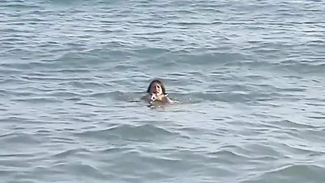Teen on vacation with her boyfriend