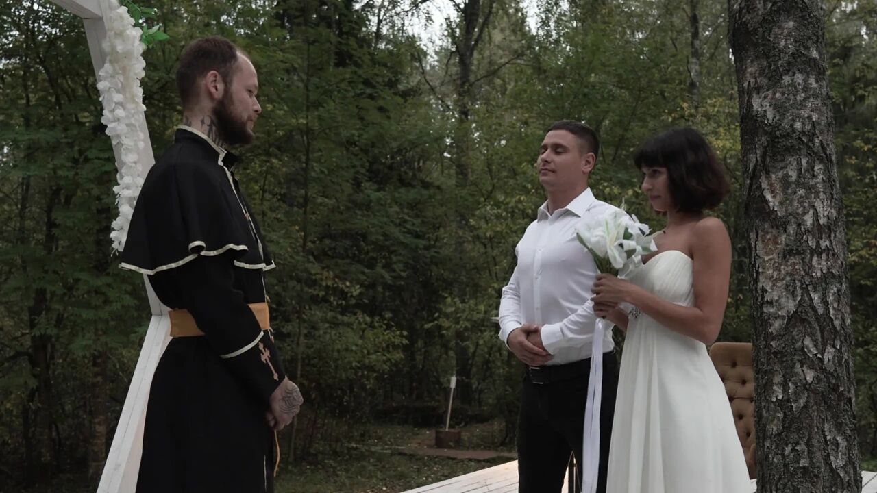 Looks Like the Wedding Didn't Go According to Plan? or Is a Threesome Supposed to Be Like That?