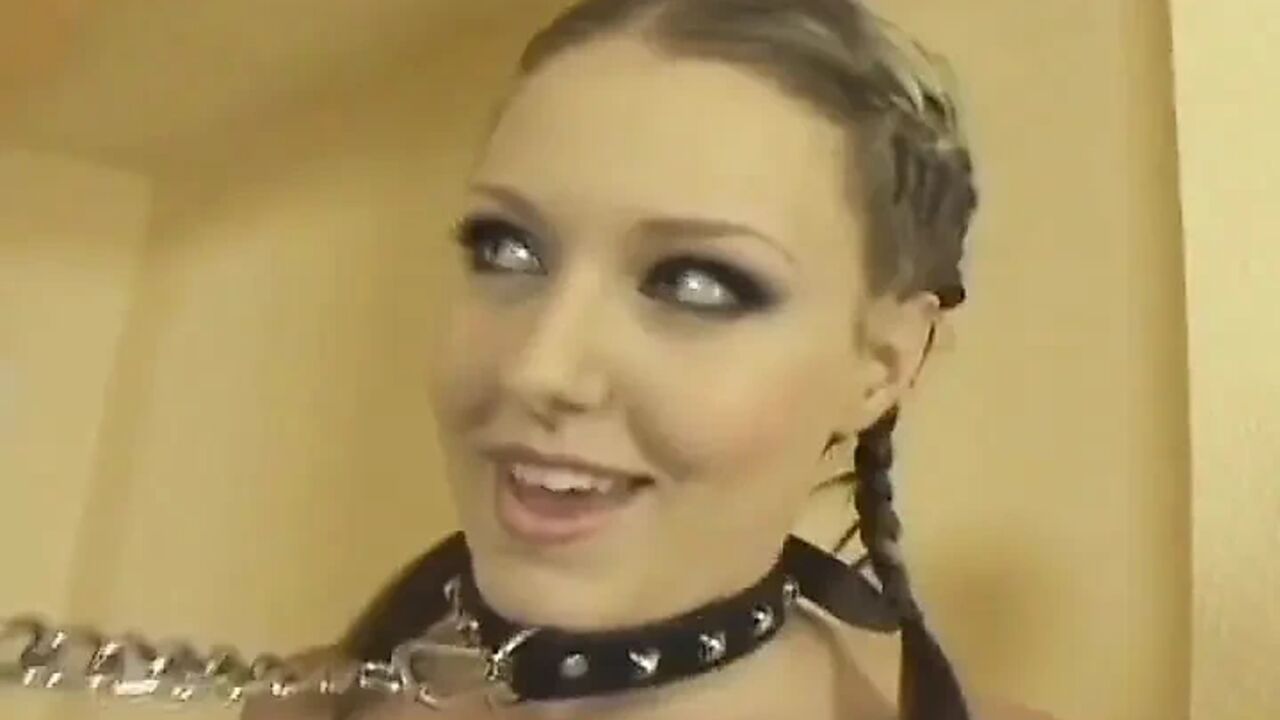 Obedient Brunette Bitch Eats Cum After Hardcore Fuck