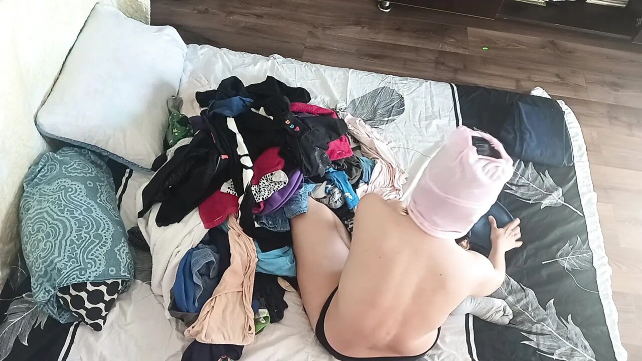 Sensual massage of a sexy couple with oil on the body.