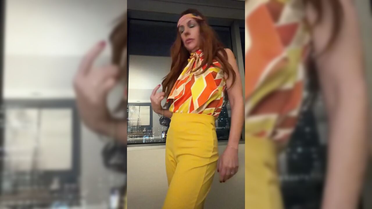 Red Headed Groovy Girl