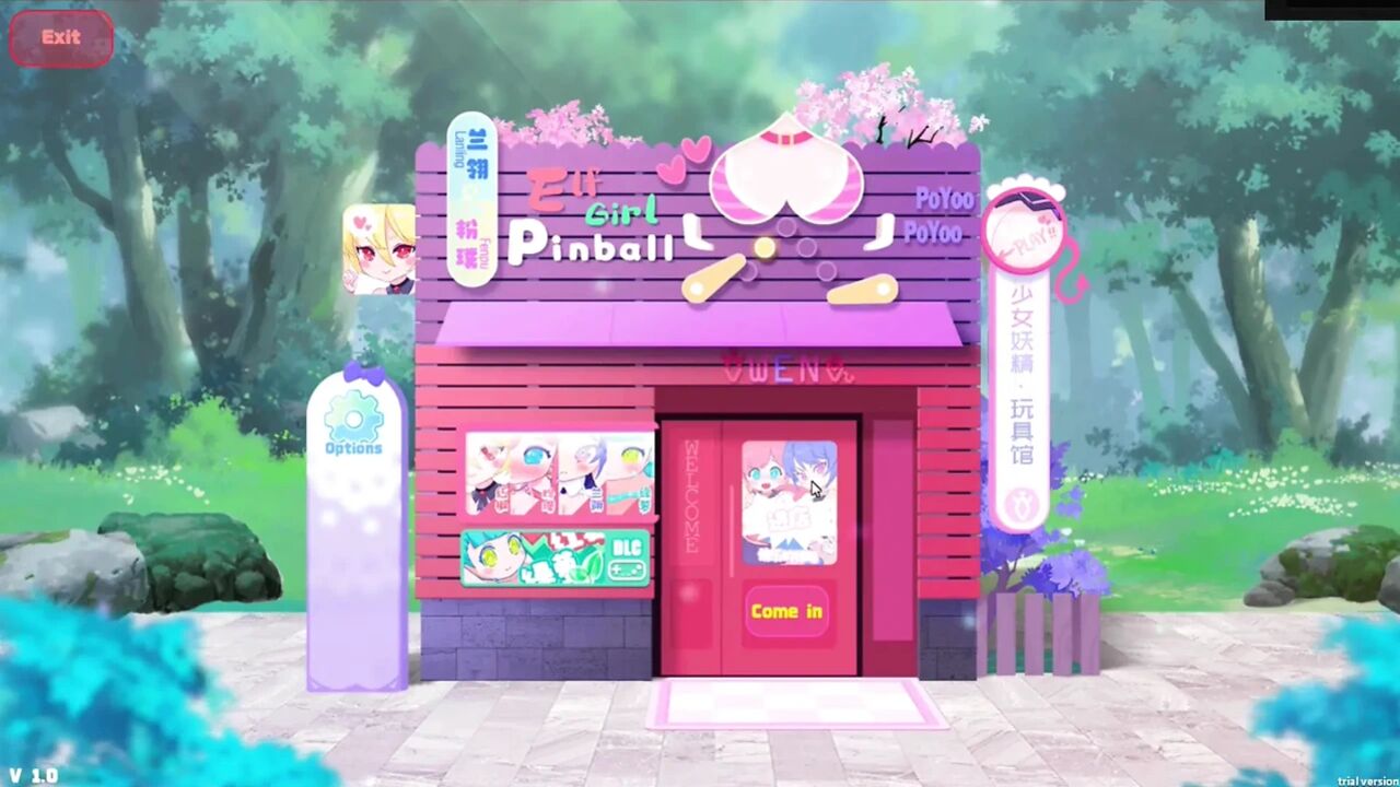 Hentai Game - Elf Girl Pinball - Busty Peach Blossom Elf Gets Intimate - Steamy Fantasy Sex Scene