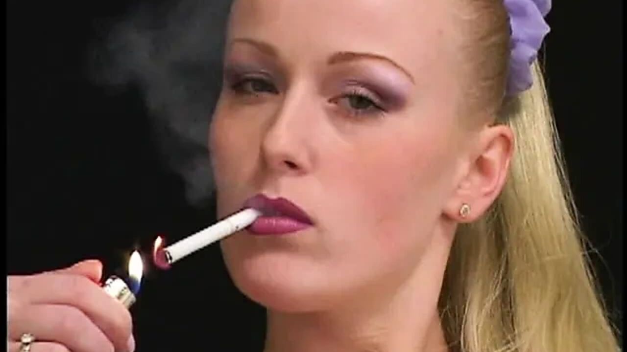 Sharon Wild of Naked Girls Smoking