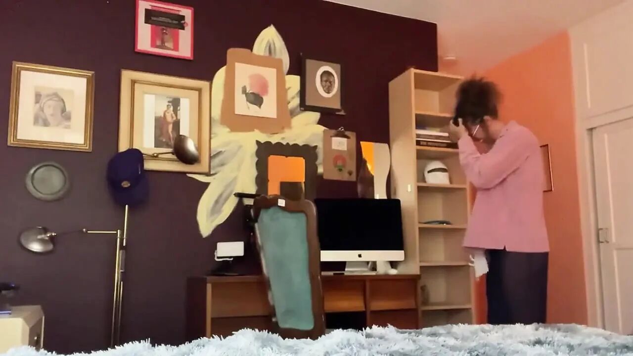 JOI Stepmom Can't Believe She Got Cheated on by Her Husband... She Walks Into Her Stepsons Room Not Knowing He's Home
