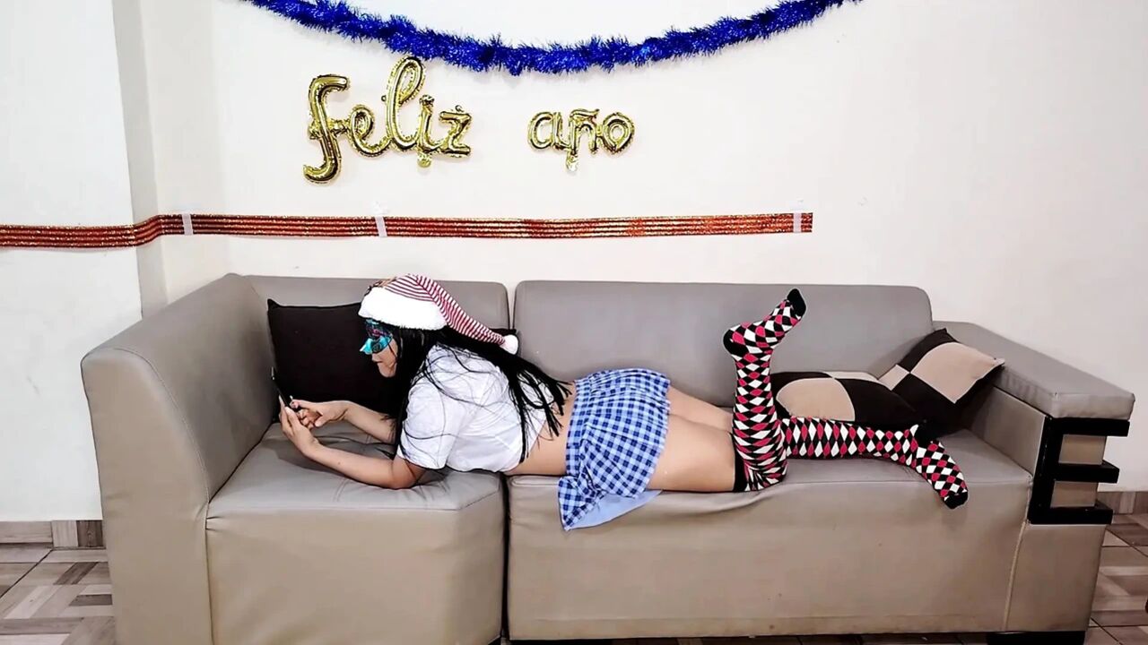 Caught on the Couch: Stepdad Disciplines His Filthy Stepdaughter