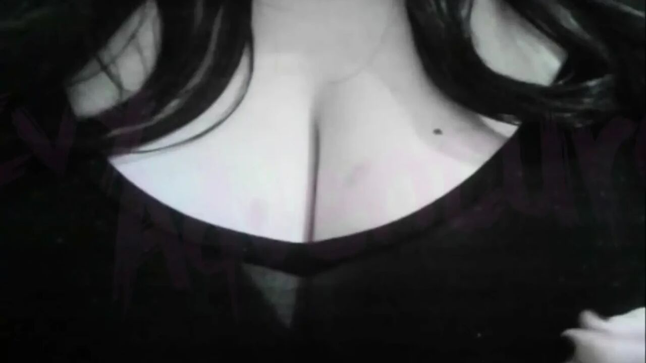 hotwife otaku nerdy Watching Hentai while playing with her Big Tits #3