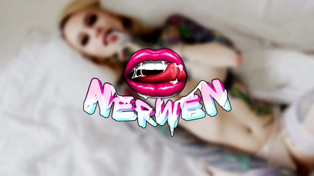 Date with Tattooed hottie ended with a powerful pussy creampie