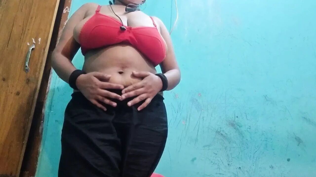Gorgeous Solo Girl Relaxing at Home Natural Beauty