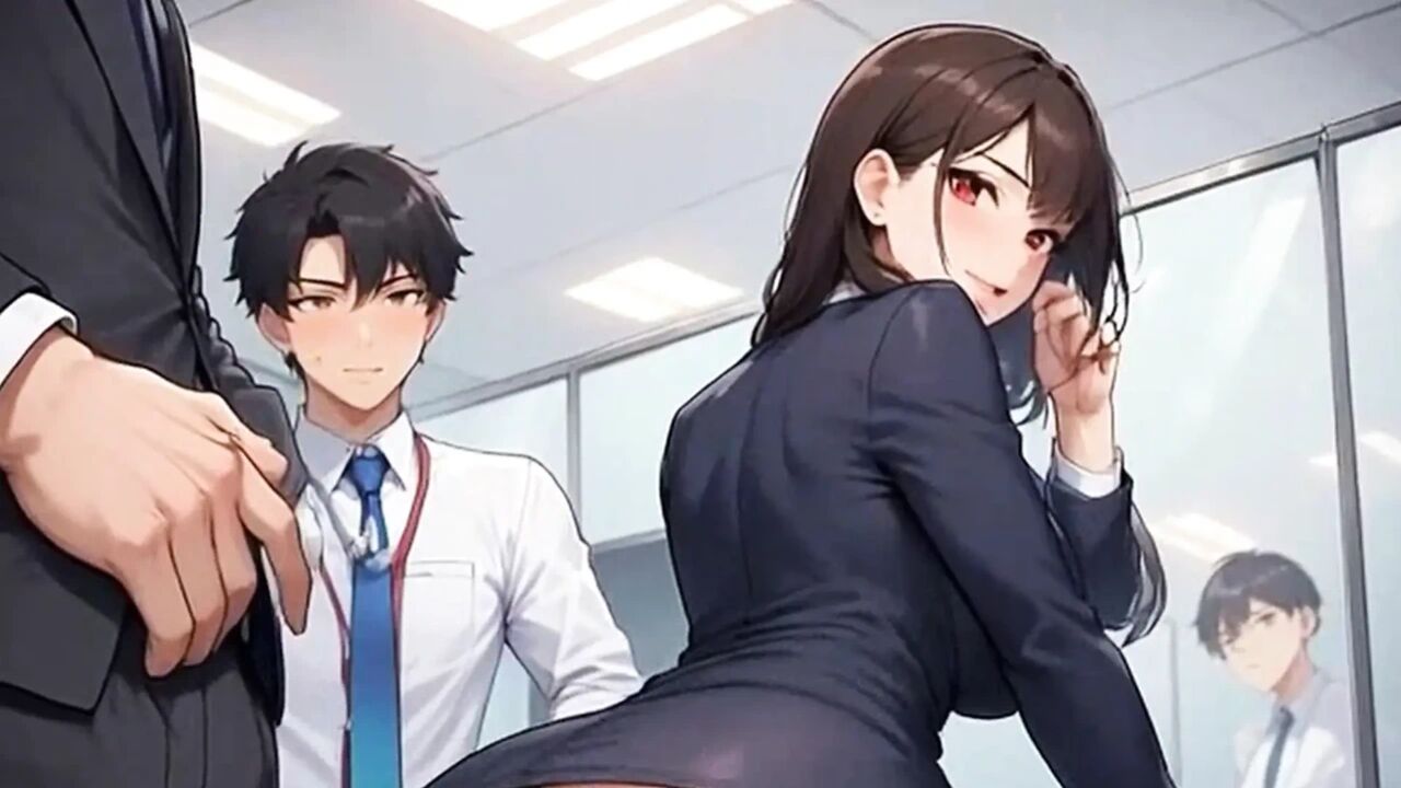 Waifu Secretary POV – Close-Up Nylon Teasing & Sneaky Cunnilingus Play Warm UP