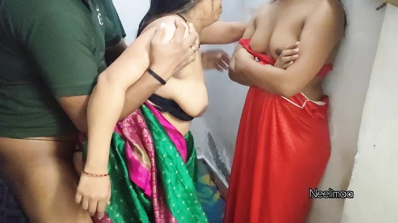 Best Indian Desi Threesome Sex Video.
