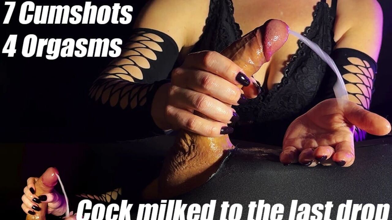 EP.8 I drain his cock to the very last drop, Literally! 7 cumshots 4 Orgasms