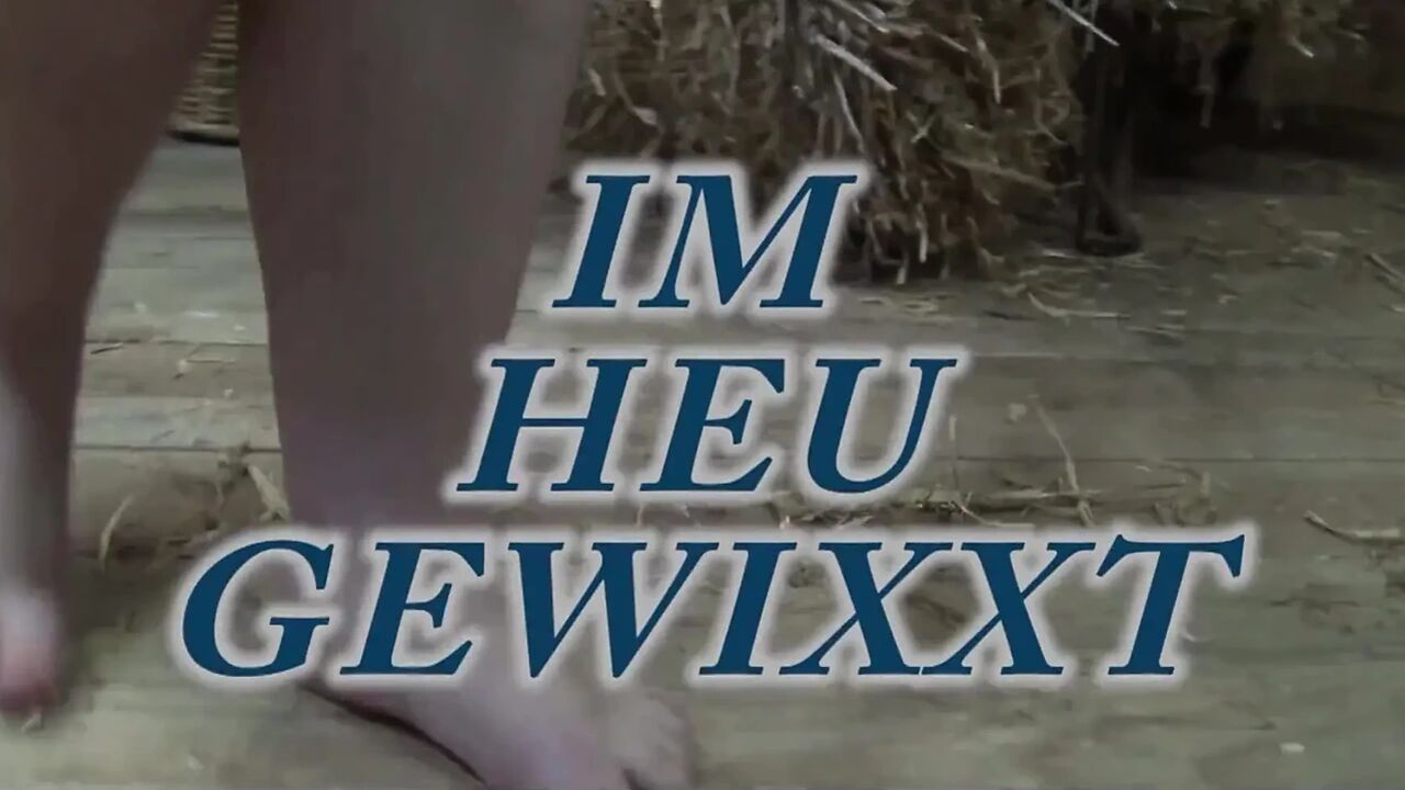 Rub Myself with Hay, and Then Finger Myself Until I Cum
