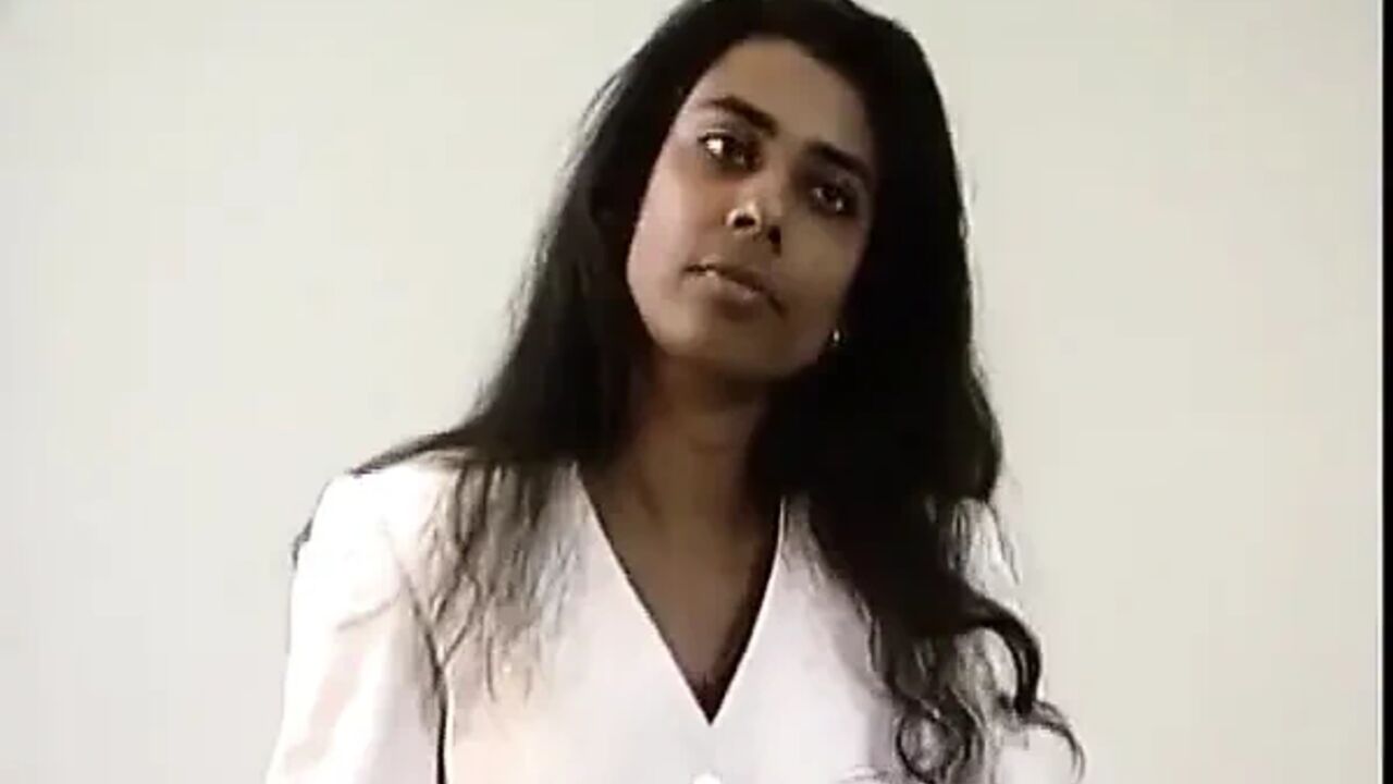 Ebony Babe From Germany Posing on Photo Casting