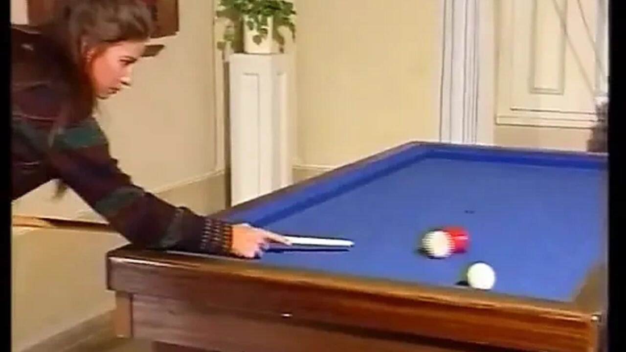 Stunning Babe From Germany Got Fucked on the Pool Table