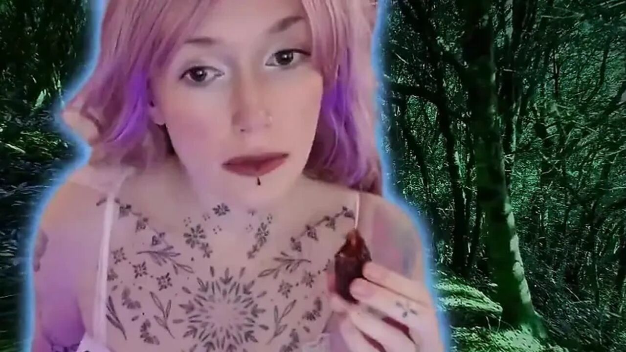 Giantess V0re POV Fantasy Fairy Giantess Devours High-cal Human Prey - Throat Bulge Swallows & Digestion Tease!