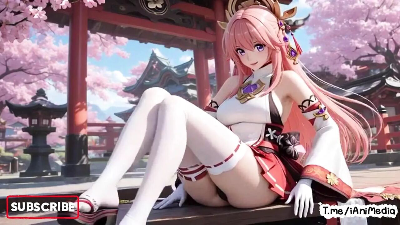 Yae Miko Nude Tease Compilation From Sexy Underwear to Big Breast Exposure Genshin Impact Hentai