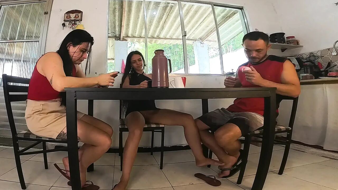 I Gave My Friend's Husband a Blowjob and a Blowjob Under the Table on Her Birthday