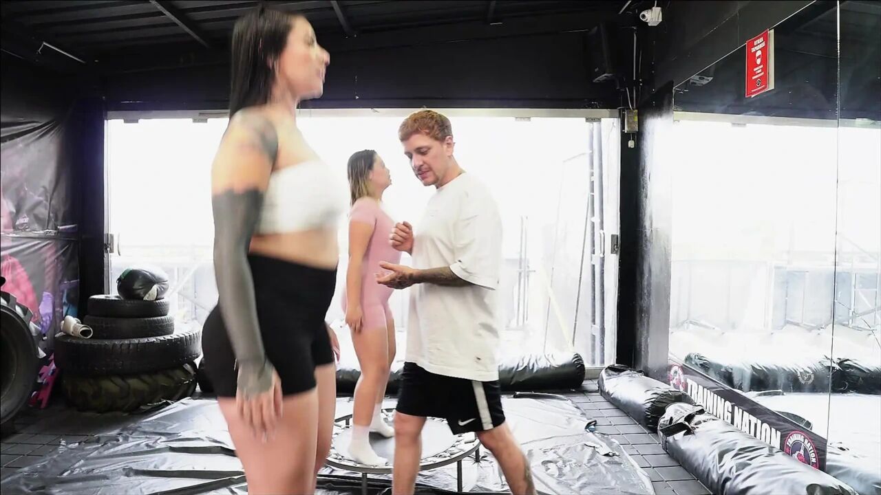 I Didn't Want to Do It but We Had a Threesome with Our Gym Trainer