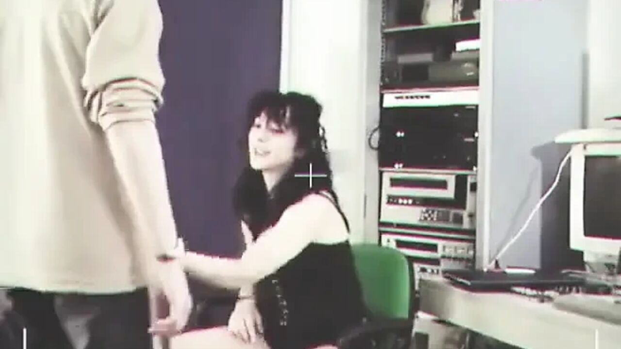 Vintage Anal Sex Hot Curly Brunette Liza