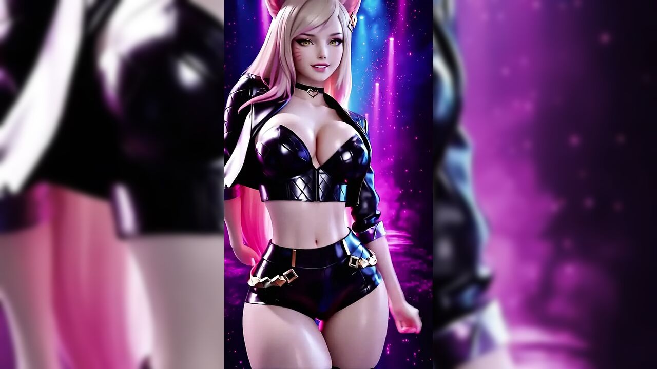 Ahri's Passionate Dance (T-ARA - Cry Cry) Uncensored Hentai AI Generated