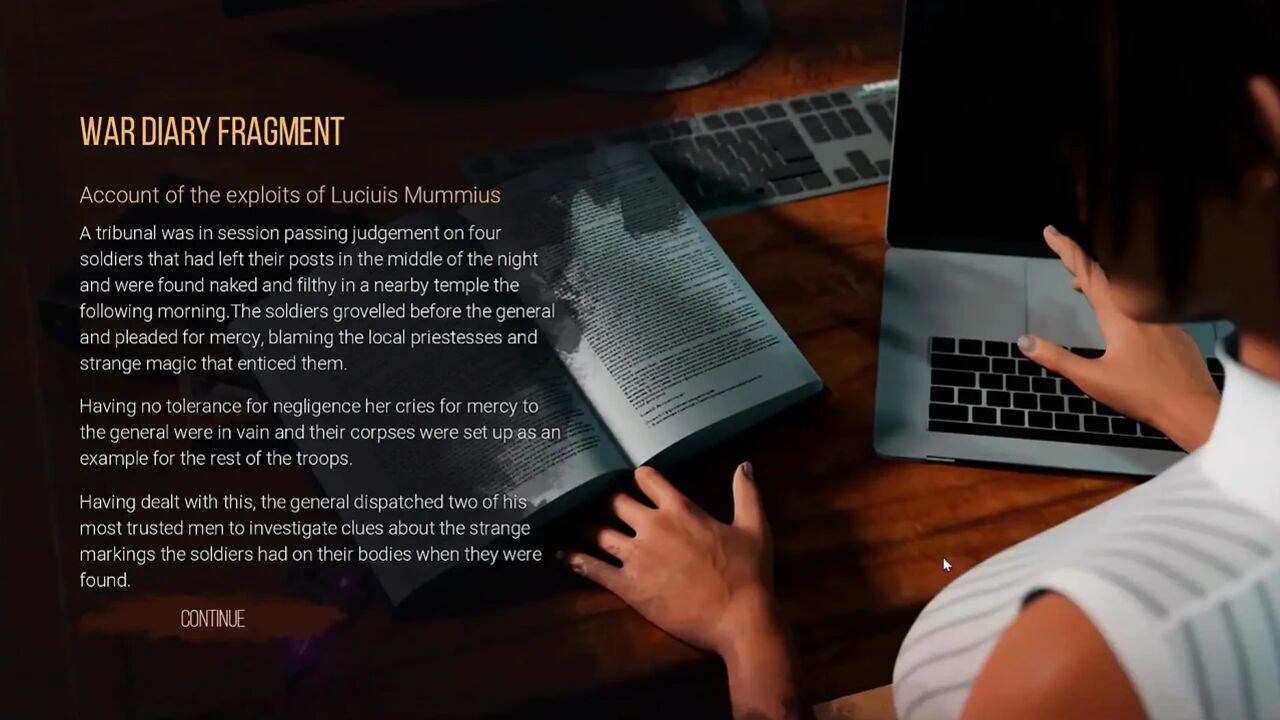 Croft Adventures Hentai Game Parody Ep.4 Lara Find Out the Hot Librarian Is Not Wearing Panties Under Her Mini Skirt Today!