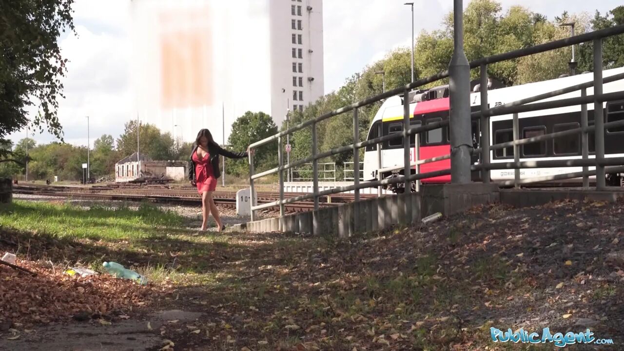 Public Agent - French MILF with Sexy Ass and Big Natural Boobs