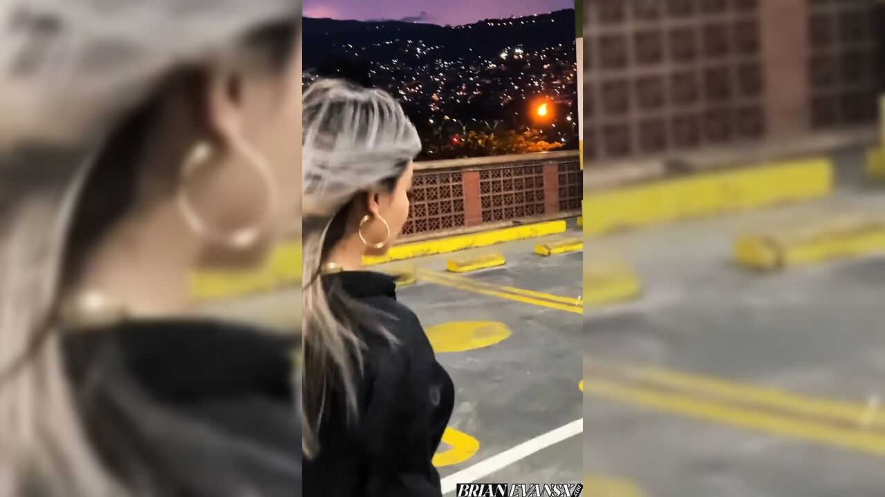 Colombian Blonde Petite Shows Me Around Town and We Have Public Sex in the Car - Brian Evansx