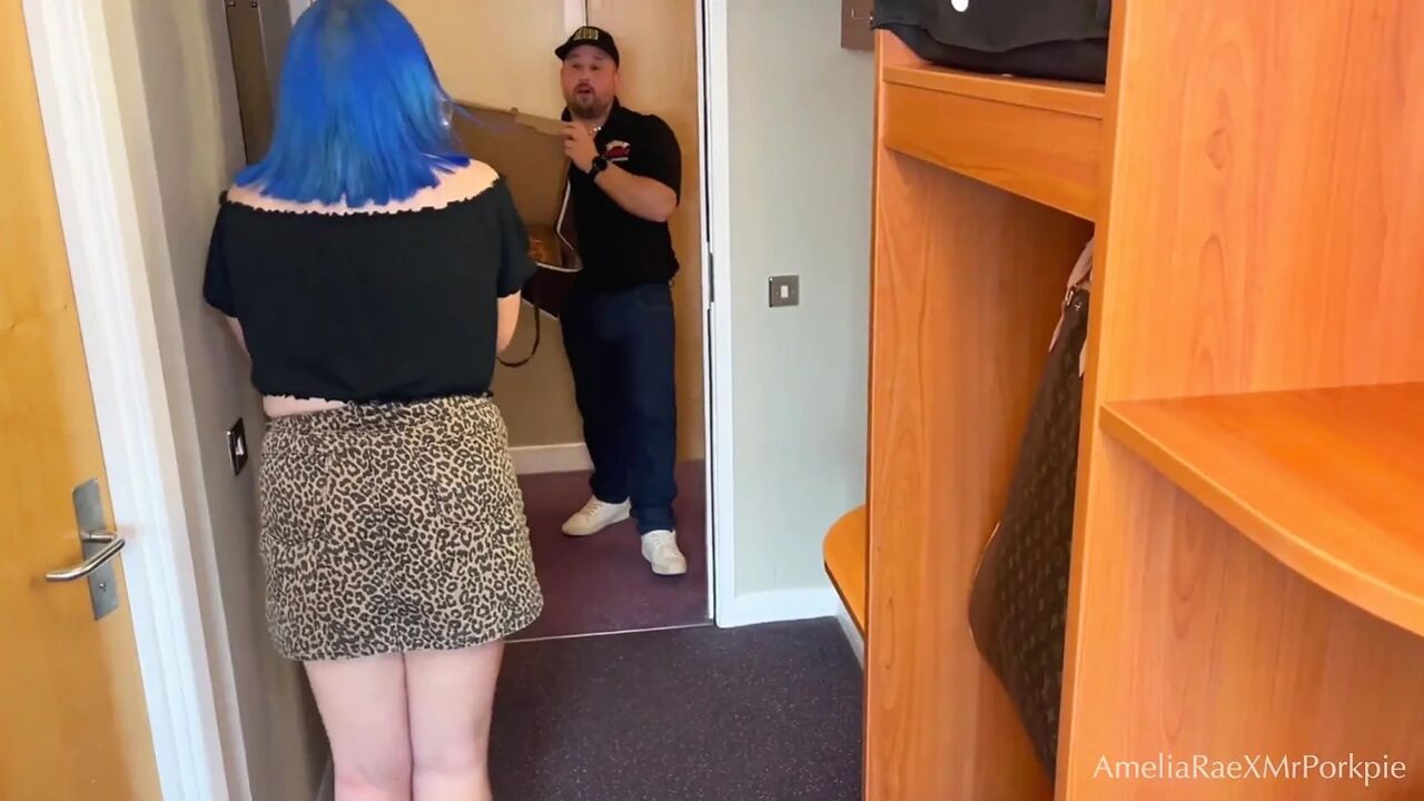 Paying the Pizza Boy with Sex