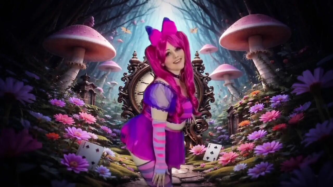 Grinley Gets Her Cream