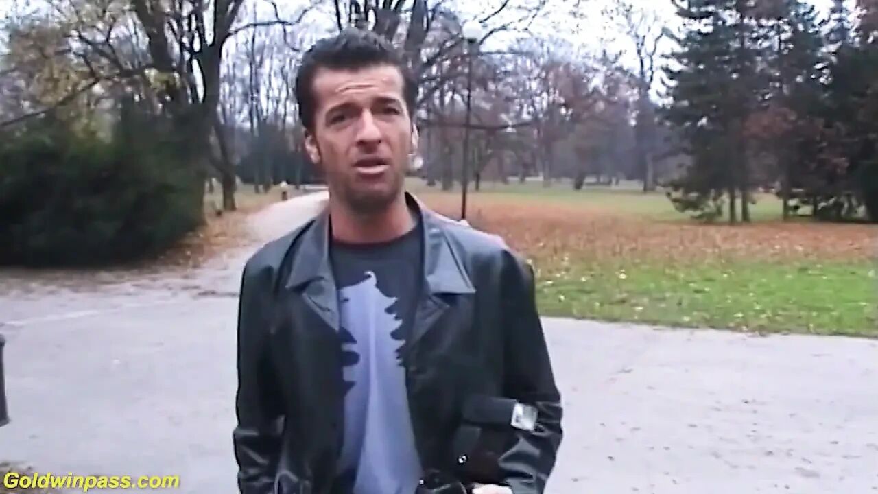 Busty girl picked up for her first DP