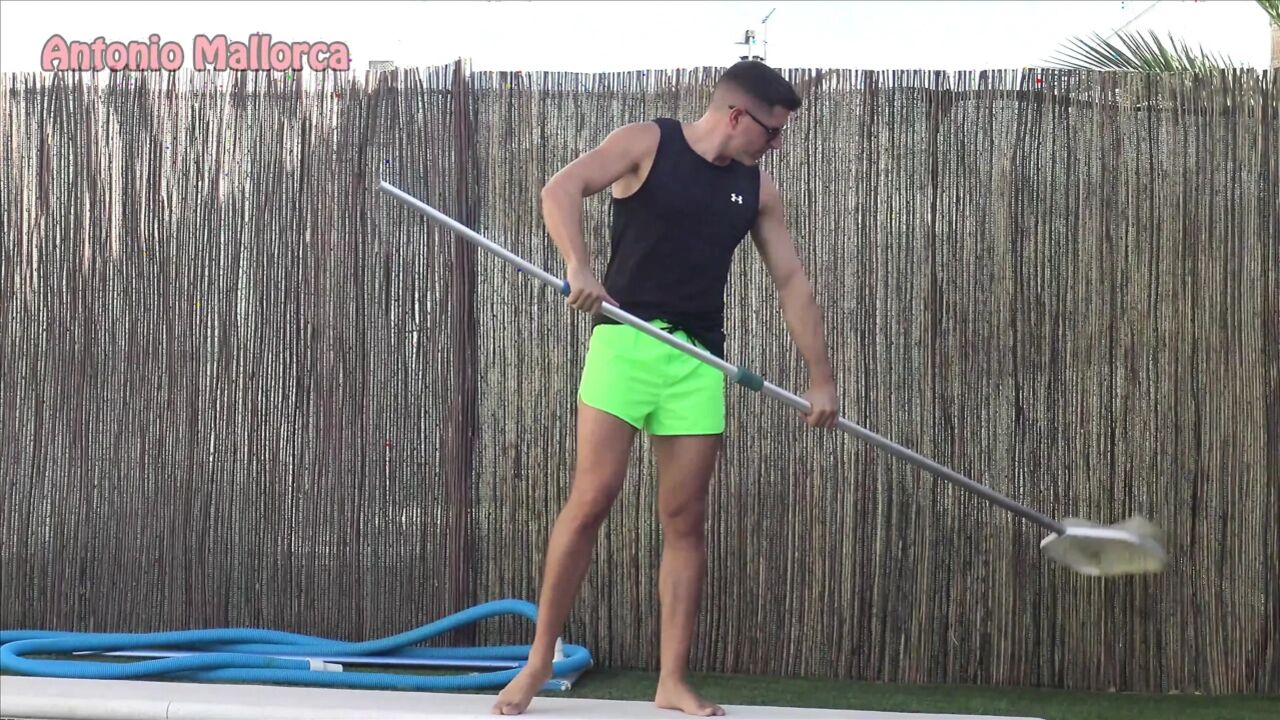 Brazilian Cheating Wife Gets Fucked by the Swimming Pool Cleaner