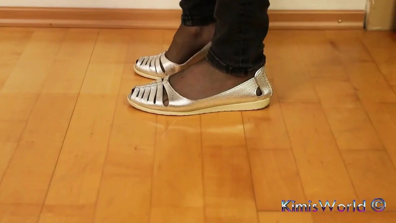 Nylon Soles Worship - Extreme Feet Tease, Dangling & Shoeplay