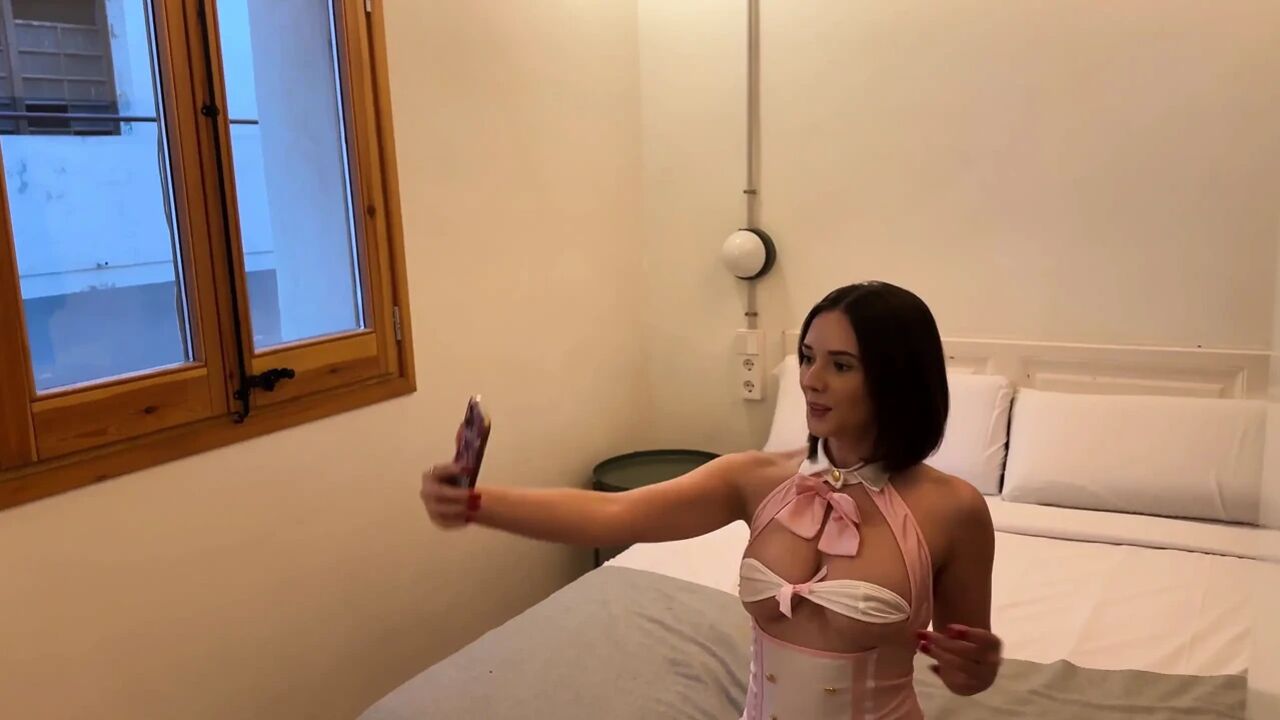 Angel Face with Huge Tits Gives Me a Handjob with Her Tits and Then I Fuck Her Hard POV Ewe Sweet