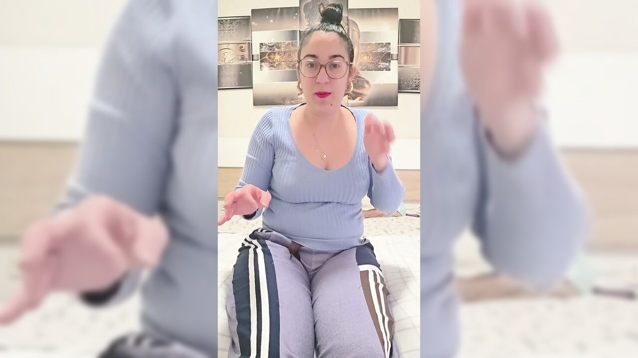 Giant dildo in my pussy