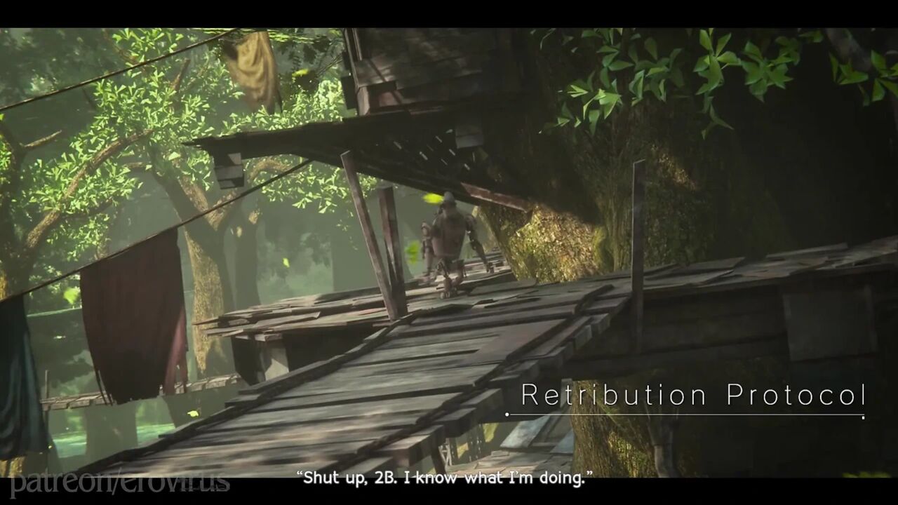 Nier Automata - Yorha 2B Retribution Sex Protocol (Animation with Sound)