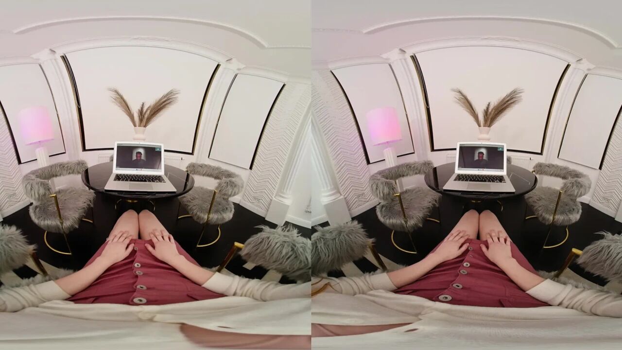 Touching Myself in Front of My Yoga Teacher - in VR