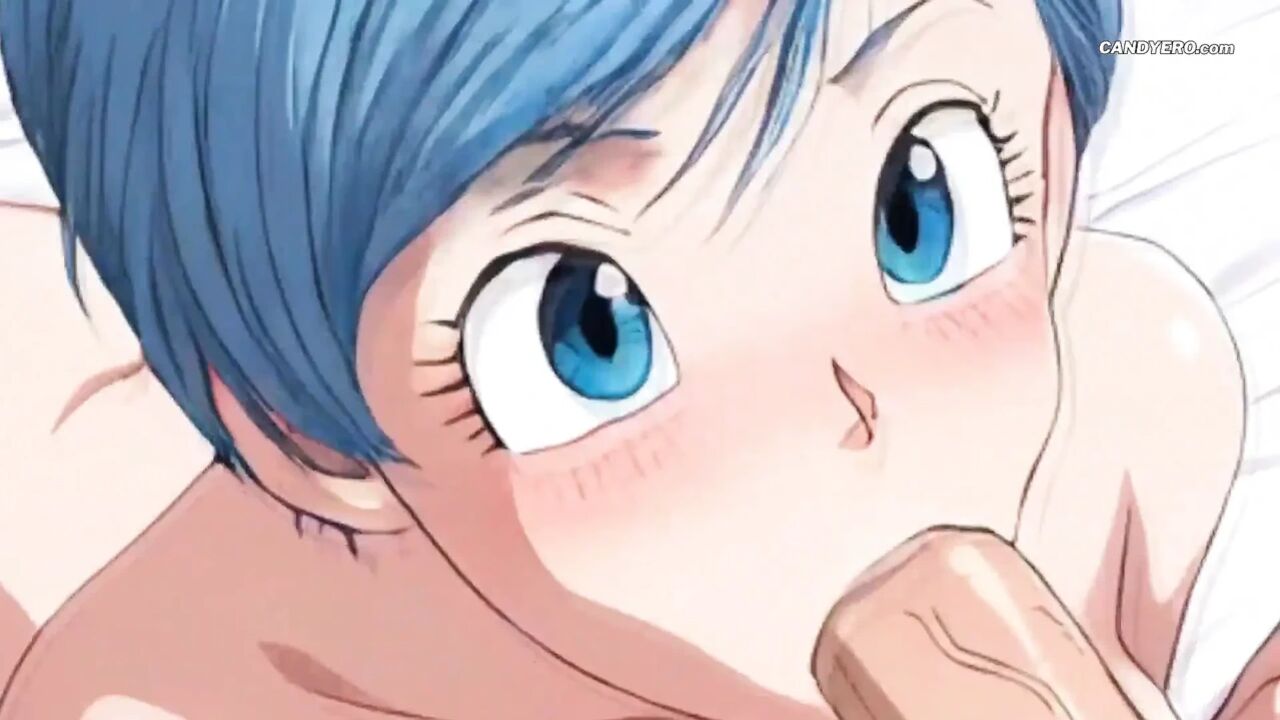 Bulma's Perfect Lips Wrapped Around His Cock – Slowly, Deeply, Passionately - AI Generated